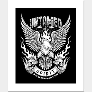 Eagle Untamed Spirit Posters and Art